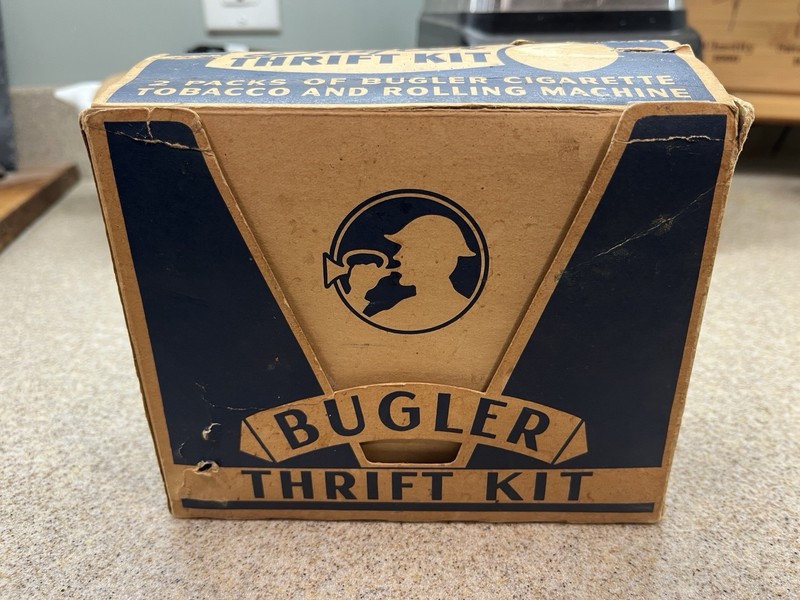 Vintage Bugler Thrift Kit - Cigarette Rolling Machine 
