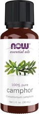 NOW, Camphor Oil, Camphorous Aromatherapy Scent, 1-Ounce