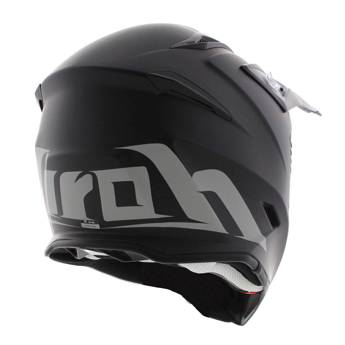 Airoh Aviator ACE 2 Mono - Solid Matt Black - Offroad MX Helmet