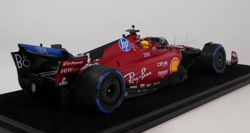Looksmart Ferrari SF-23 #44 Lewis Hamilton Fiorano Test 2025 1/18 LS18F1073 - Immagine 2 di 4