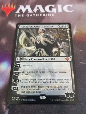 Ral Zarek, Guest Lecturer Secrets of Strixhaven Foil for sale