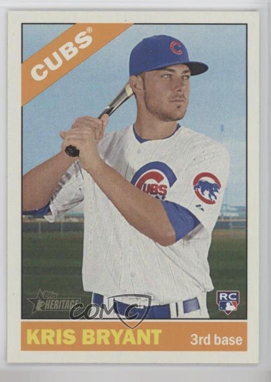 2015 Topps Heritage High Number Short Print Kris Bryant #725 7a6