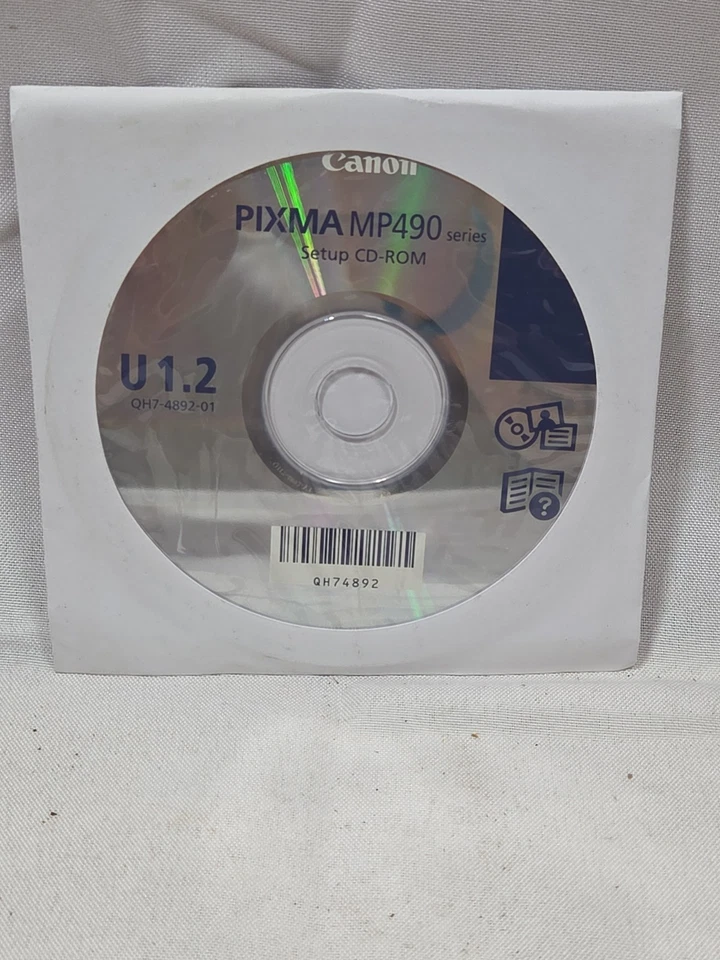 Canon Pixma MP490 series SETUP CD-ROM - Image 1 of 2