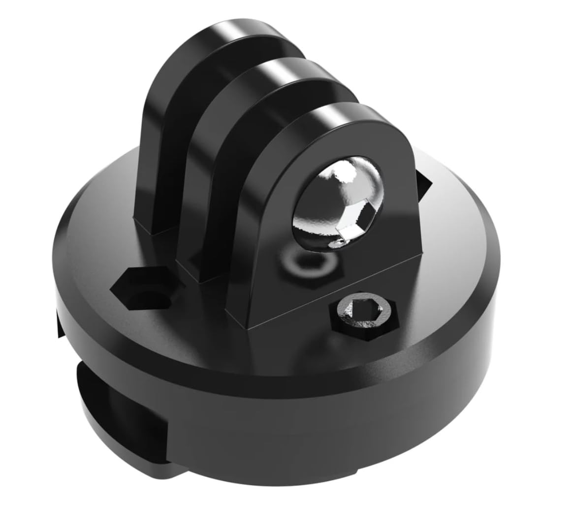 KOM Cycling Top Mount Adapter That Quarter Turn into Compatible Wahoo, Black 