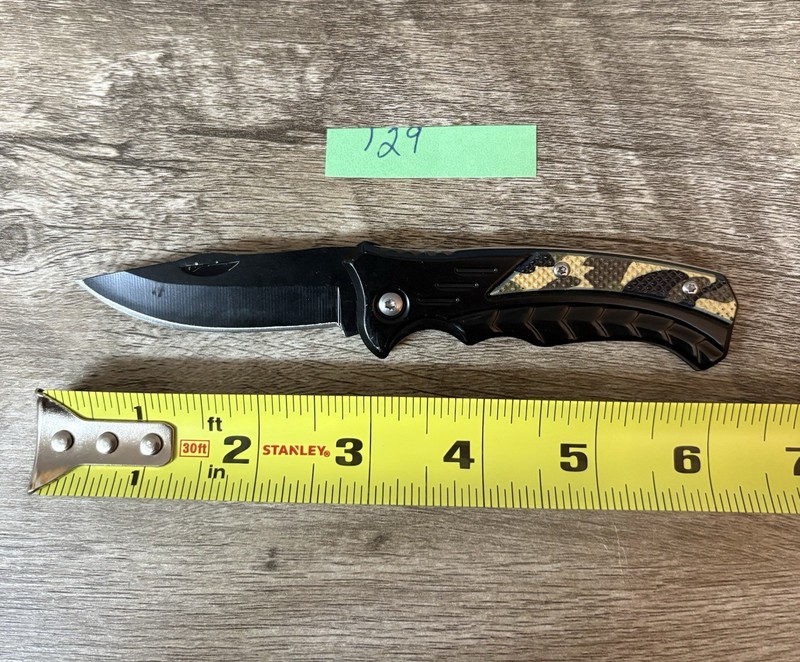 S-TEC Ball Bearing EDC Folding Pocket Knife with G10 Composite Handle EDC Tool