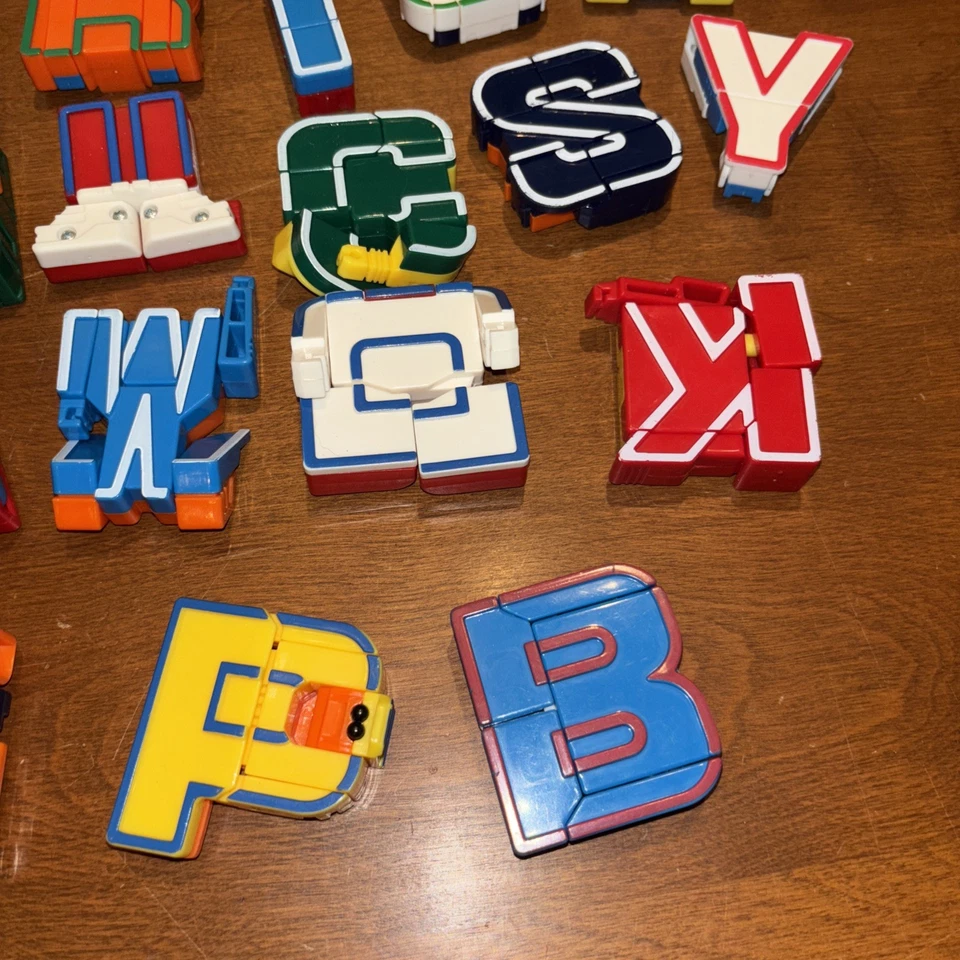 Lot Of 21 Transforming Number Toys Alpha-bots Number Deformation 🔥‼️ - Image 2 of 4