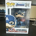 Funko POP! Marvel Avengers Endgame Captain America #573 [with Electrified Mjolni