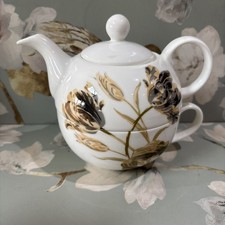 Laura Ashley GOSFORD Tea For One Teekanne & Tasse Fine Bone China ❤️