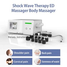 9 heads ED Shockwave ESWT Pneumatic Physical Therapy Machine Body Pain Relief