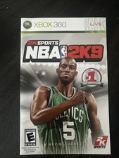 XBOX 360 Manual Only 2K Sports NBA 2K9 