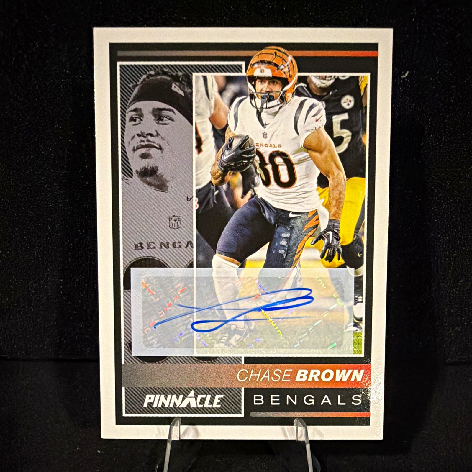 2024 Panini Encore Chase Brown Autographs #41 /199 Bengals NFL