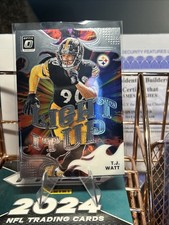 2025 Panini Donruss Optic TJ Watt Light It Up- base- #13 Pittsburgh Steelers