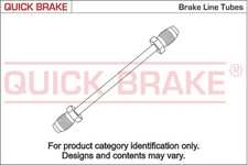 QUICK BRAKE Bremsleitung CU-0225B5-A für 1A 1C PEUGEOT 106 Kupfer 309 2 3C 3A 1