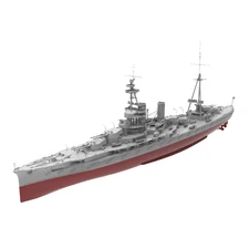 RHWS700043S-A 1/700  Military Model Kit Full Hull IJN Hyuga Battleship