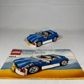 LEGO Creator 6913 Blue Roadster Complete w/ Manual Retired