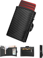 Kartenetui Herren, Slim Wallet Geldbeutel Mit MüNzfach &Amp; Rfid Schutz,