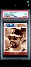 1989 Starting Lineup Reggie Jackson Baseball Greats Mr. October PSA 9 MINT