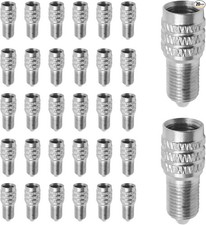 Extended Valve Cap Metal with Double Sealing Valve Stem Cap Inflate Tire Valve C