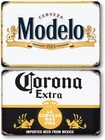 Corona Modelo Beer Tin Metal Signs Home Décor Man Cave Decor |Bar Vintage 8x12In