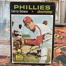 Topps 1971 Topps Baseball Larry Bowa Philadelphia Phillies #233 Rookie Card. rookie card picture
