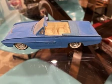 VINTAGE CRAGSTAN FRICTION MOTOR 1963 FORD THUNDERBIRD Metal MADE IN HONG KONG