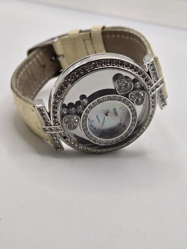 XOXO Women's Watch Yellow Leather Band, Quartz Movement, XO3206 - Image 3 of 4