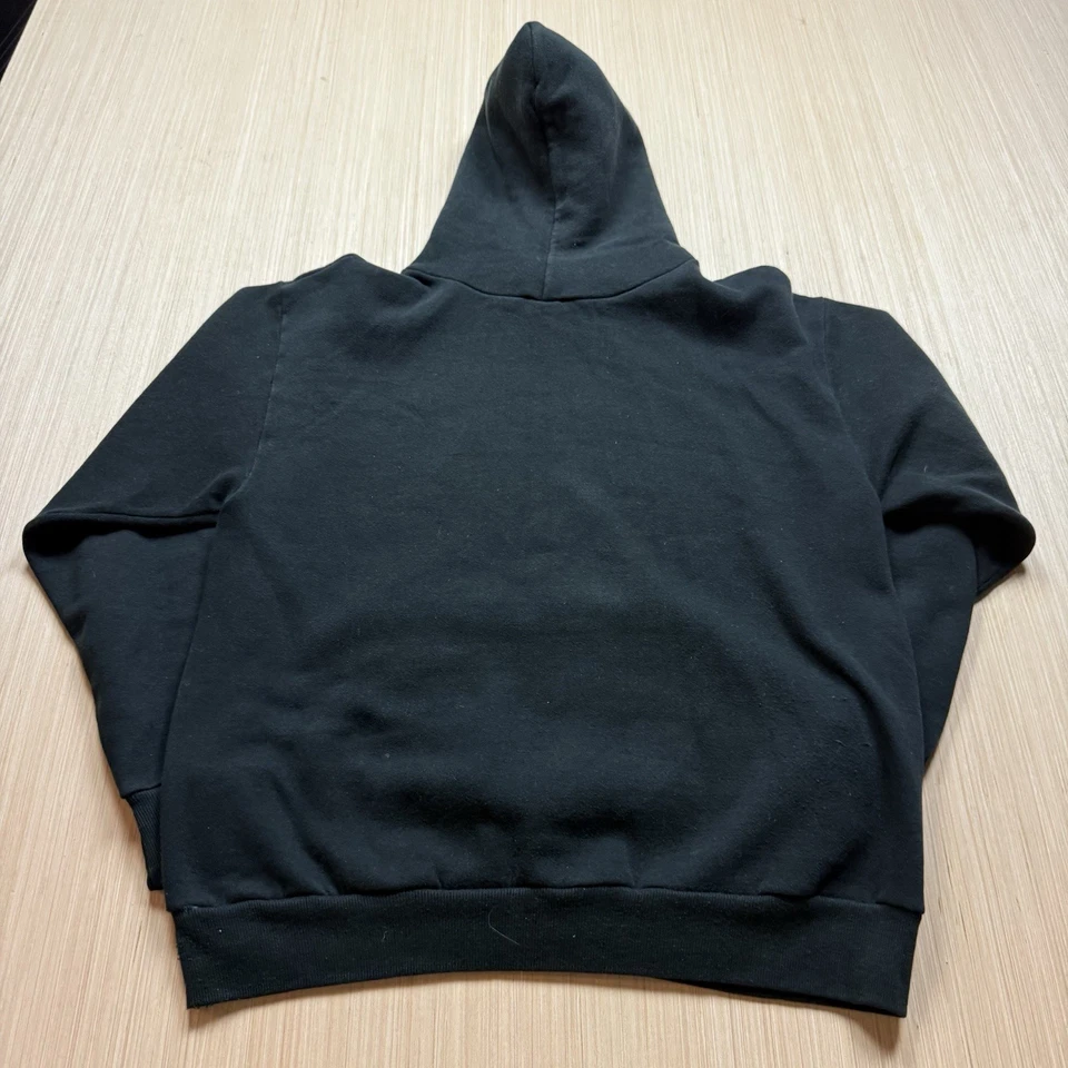 Vintage Playboy Bunny Hoodie Sweatshirt Black True Vintage 1970s 1980s Small - Image 4 of 4