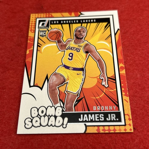 2024-25 Panini Donruss Bomb Squad Bronny James #14 (RC) Rookie Insert