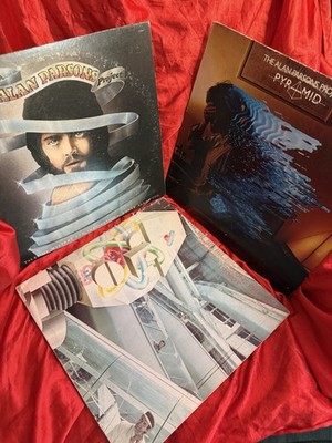 LOT of 3 Vintage Alan Parsons Project Vinyl Albums! Pyramid, I Robot, Tales Of M