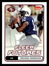 Michael Robinson 2006 Fleer Rookie Card #177 Penn State Nittany Lions. rookie card picture