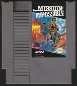 Mission: Impossible w/Manual (Nintendo Entertainment System, NES 1990)