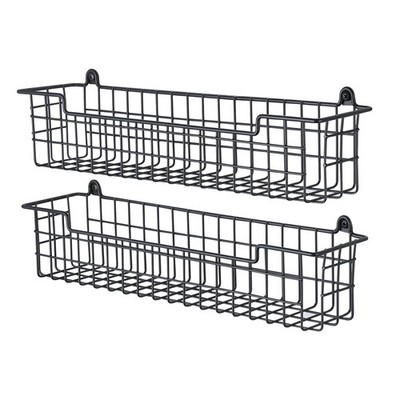 Spice Rack Organizer Wall Mount, Spice Organization Storage Shelf for Cabinet