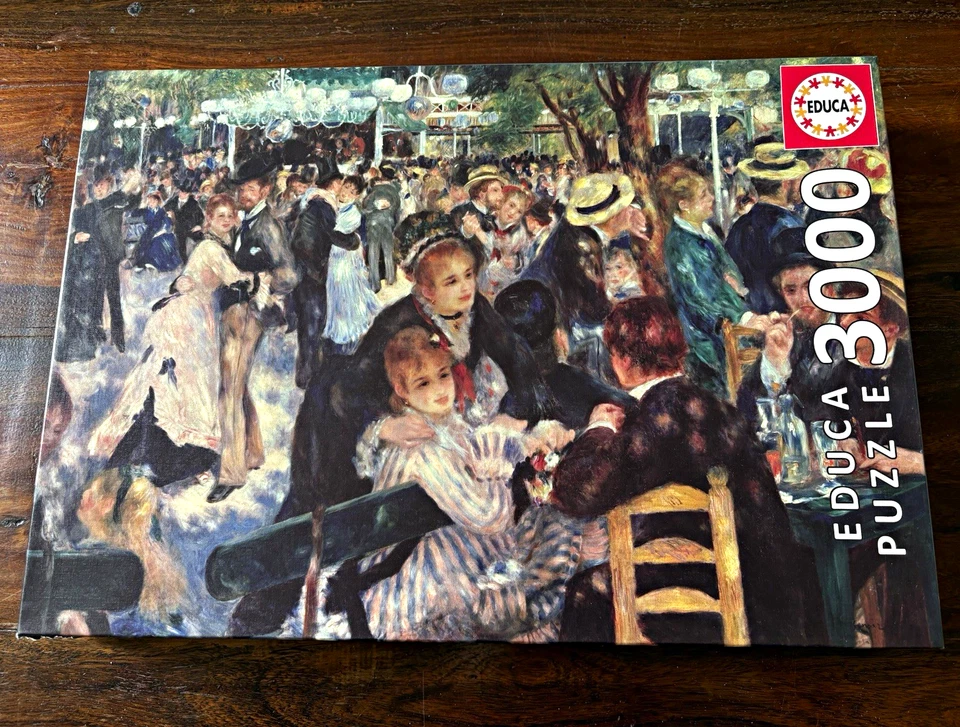 2x EDUCA Puzzle 3000 Teile Tanz im Moulin de la Galette und Japanischer Garten - Bild 2 von 4