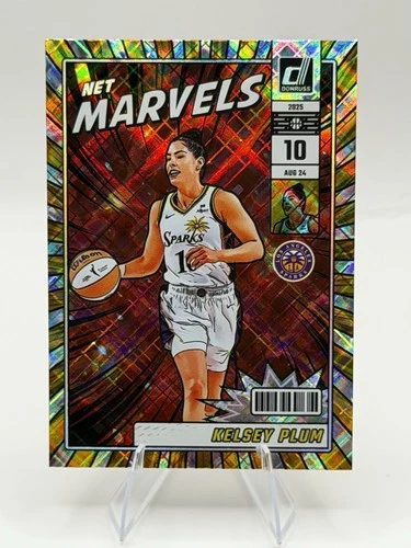 2025 Panini Donruss WNBA Basketball Net Marvels #3 KELSEY PLUM Diamond