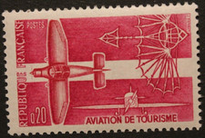 Timbre - FRANCE - Aviation de tourisme - Neuf** - YT1341 - 1962