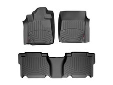 Weathertech Floorliner For 2007-2011 Toyota Tundra - 1st 2nd Row Black Weathertech Floorliner For 2007-2011 Toyota Tundra - 1st 2nd Row Black
