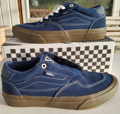 Vans Größe 41 Rowan Blau Skateschuh Oldschool Skateboard Powell 8.5 Neu