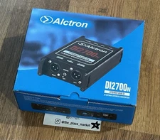 Alctron DI2700N Active 2 Channel Computer Digital Audio Interface DI Box