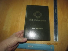 The Living Bible - Red Letter - Tyndale Large Print Editon (1985, Hardcover)