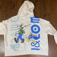 Disney Mickey Mouse and Friends Pullover Hoodie for Women Medium Mickey  Co.-