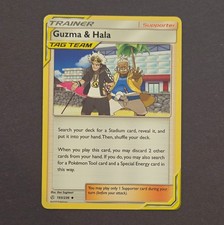 The Pokémon Company Guzma & Hala 193/236 Cosmic Eclipse Uncommon Holo ENG 2019 on eBay