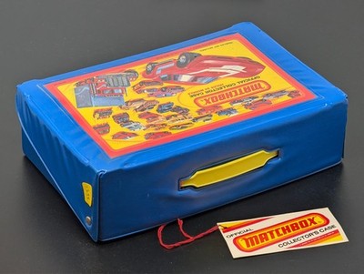Vintage Matchbox Collector Carry Case With Original Tag - No Trays