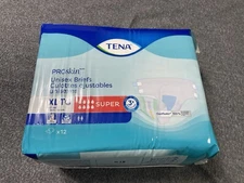 3 Packs Tena Proskin Unisex Briefs XL Super Absorbency Breathable New Sealed