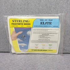 NEW Sterling Prosthetic Sock 3 PLY 100 ACRYLIC Ohio Willow Wood USA SIZE 2