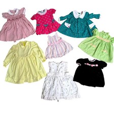 Vintage Girls Dresses Clothing Lot Resell Bundle VTG Various Sizes Preppy Easter