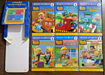 A BOB THE BUILDER READY-TO-READ BOXED SET OF 6 LEVEL 1 BEGINNER PAPERBACK BOOKS