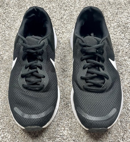 Nike Revolution 7 Herren schwarz weiß FB2207-001 sportliche Laufschuhe Größe 8 US - Bild 3 von 6