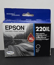 Epson 220XL (T220XL120) Black Ink Cartridge Genuine Original (Expiry: 2022)
