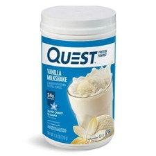 Quest Protein Powder, Vanilla Milkshake, 24g Protein, 1.6 lb, 25.6 oz