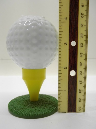 Vintage Avon 4" Golf Ball & Golf Tee Protein Hair Lotion 4 men Vintage Decanter - Picture 9 of 9